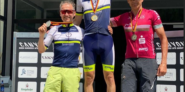 Siegerehrung Erik und K.-J.