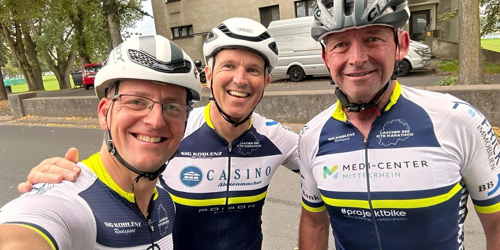 Fergus, René und Michael