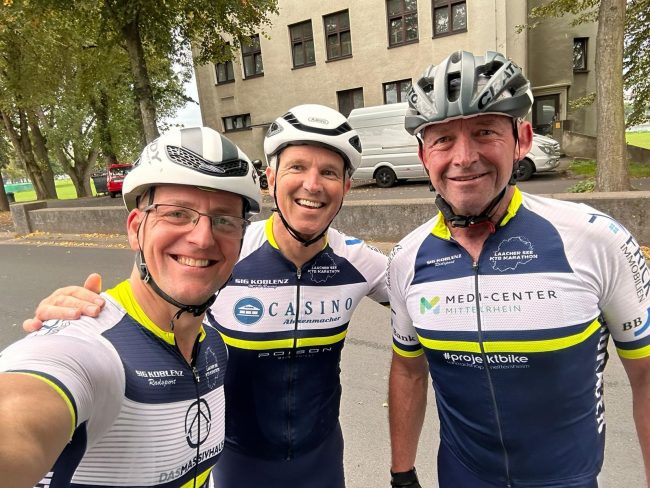 Fergus, René und Michael